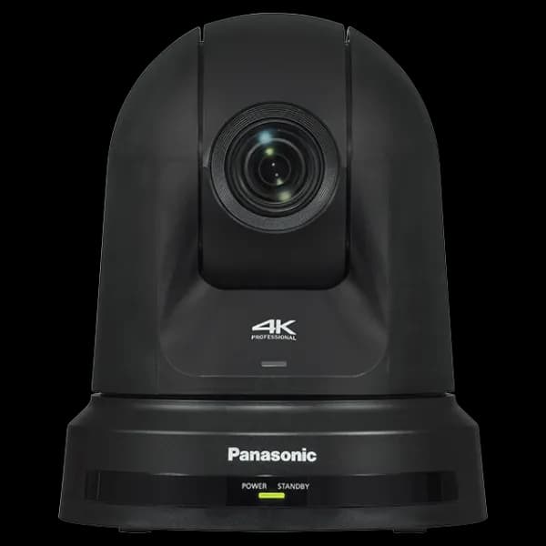 Caméra PTZ Panasonic AW-UE50KEJ 4K UHD avec zoom optique 24x et motorisation directe pour événements et studios