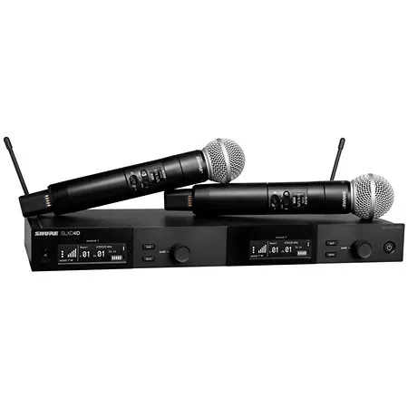 Kit 2 Micros mains sans fil SHURE SLXD