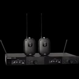 Kit 2 Micros cravate sans fil Shure SLXD